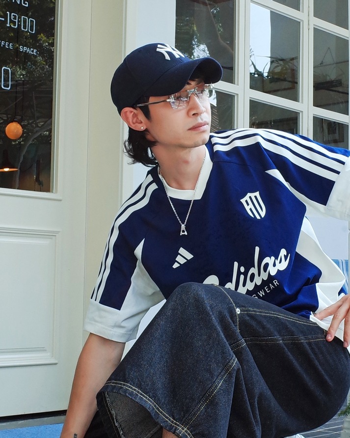 美式蓝孩的街头summer style