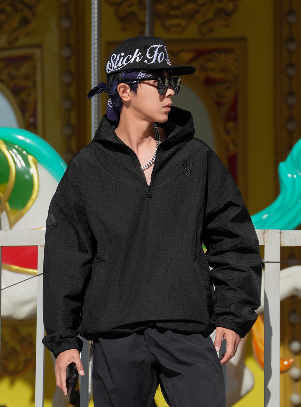 美式HipHop黑色系搭配