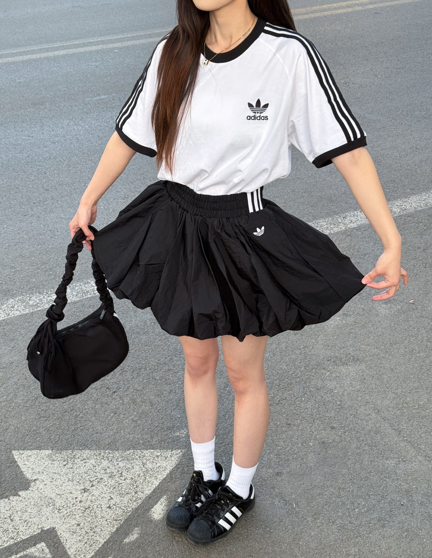 Adidas真的别太懂女生啦！☘️今天穿这套出门又被夸啦🎉