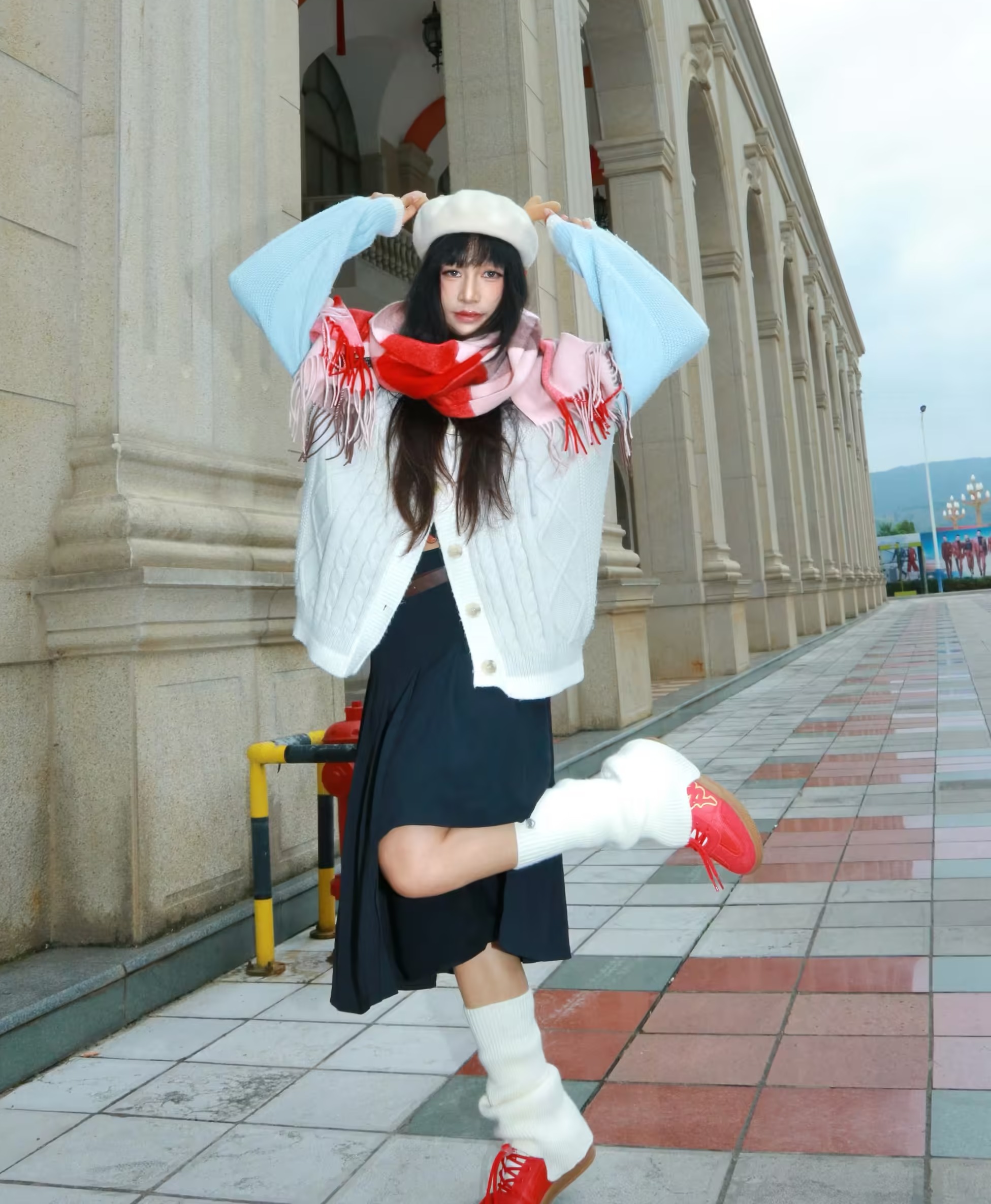 秋冬🔥( •ॢ◡-ॢ)♡🧣叠穿“大法”