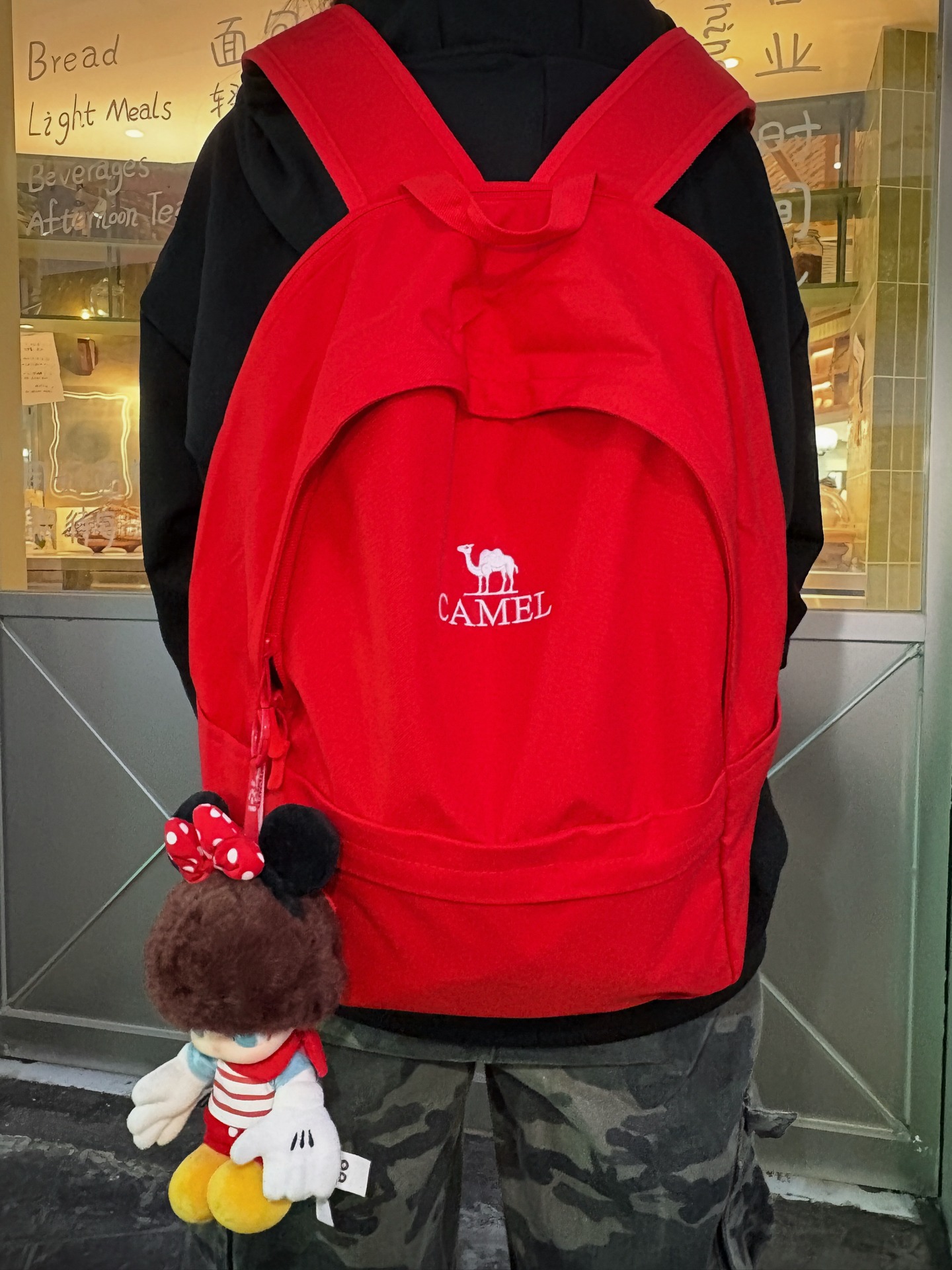 📣我要向全世界安利这款红色大容量双肩包🎒