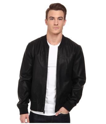 大牌好价！李维斯Levi's Varsity Bomber 男士仿真皮夹克