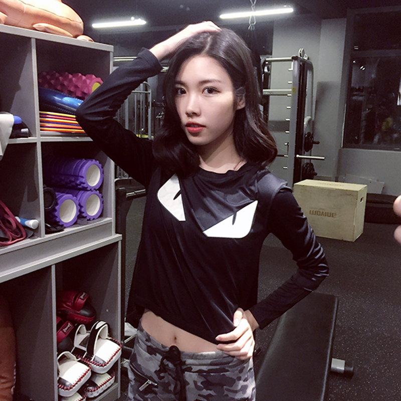 Anne Run 小恶魔健身上衣