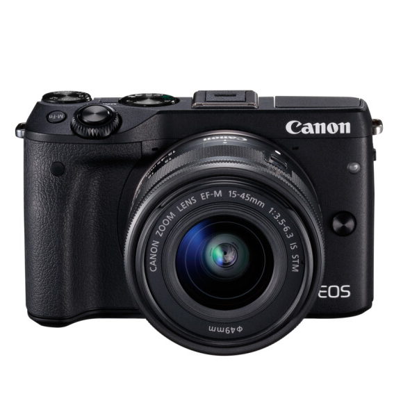 Canon/佳能 EOS M3  微单套机（EF-M 15-45mm f/3.5-6.3 IS STM镜头） 