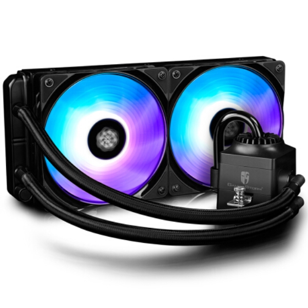 九州风神（DEEPCOOL）船长240RGB CPU水冷风扇散热器