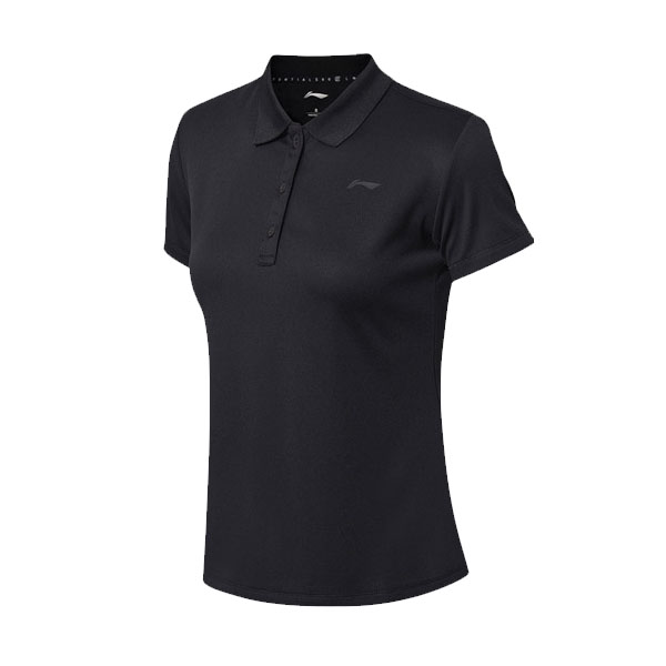 Li Ning 休闲运动翻领短袖Polo衫 男女同款 APLN004