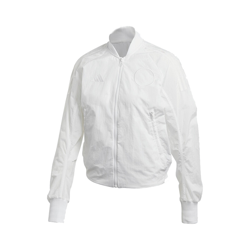 adidas 老虎刺绣拉链棒球领夹克 FL1956