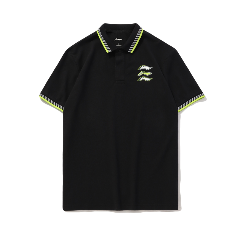 Li Ning 翻领休闲针织运动短袖POLO衫 APLQ205