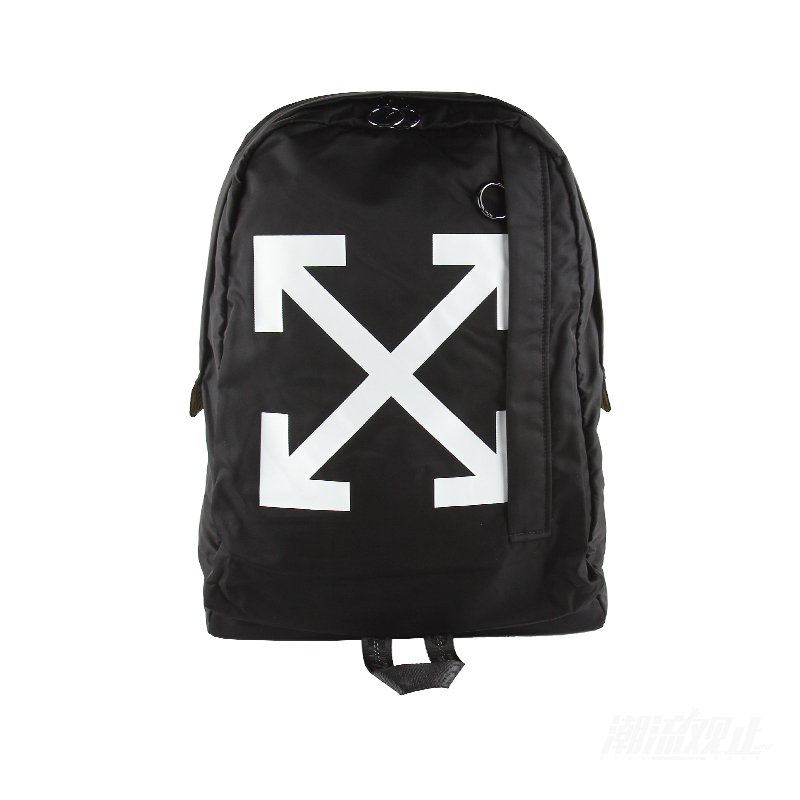 off-white 20SS箭头印花双肩包