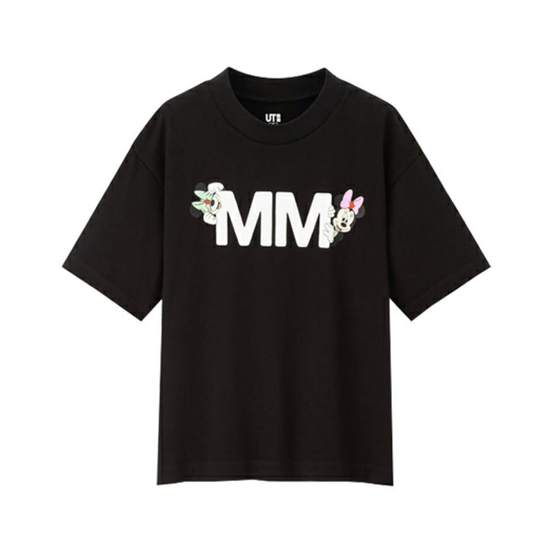 AMBUSH UNIQLO AMBUSH DISNEY 三方联名MM字体印花T恤 男女同款