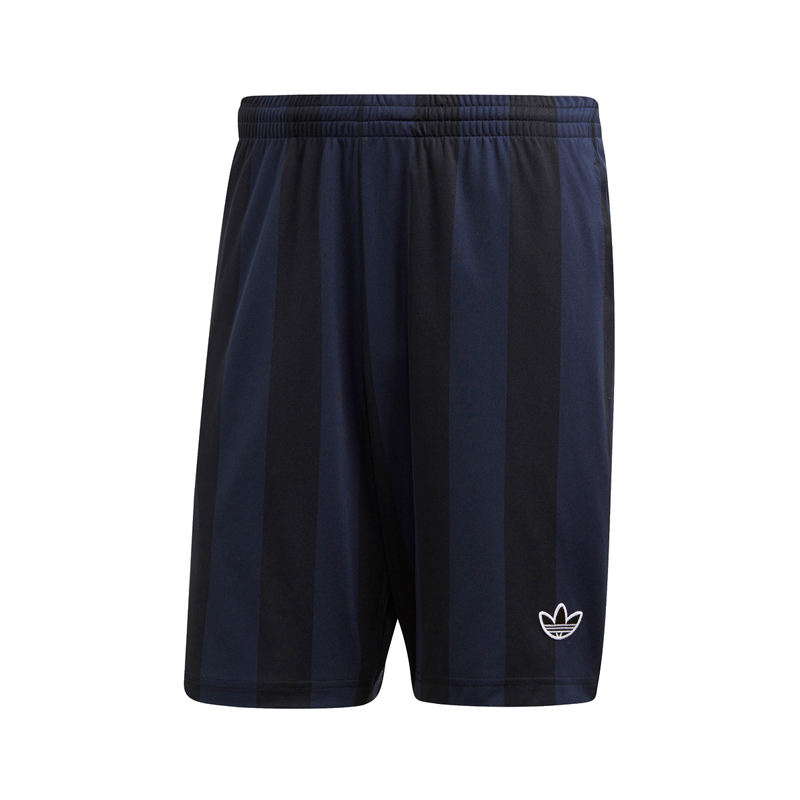 adidas Originals 百搭条纹款休闲运动沙滩短裤 DU8418