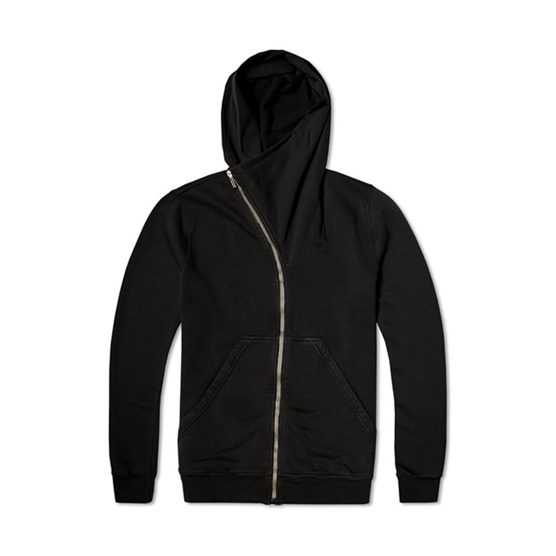 Rick Owens 男式巫师帽拉链帽衫 RKRWZPHD00200313