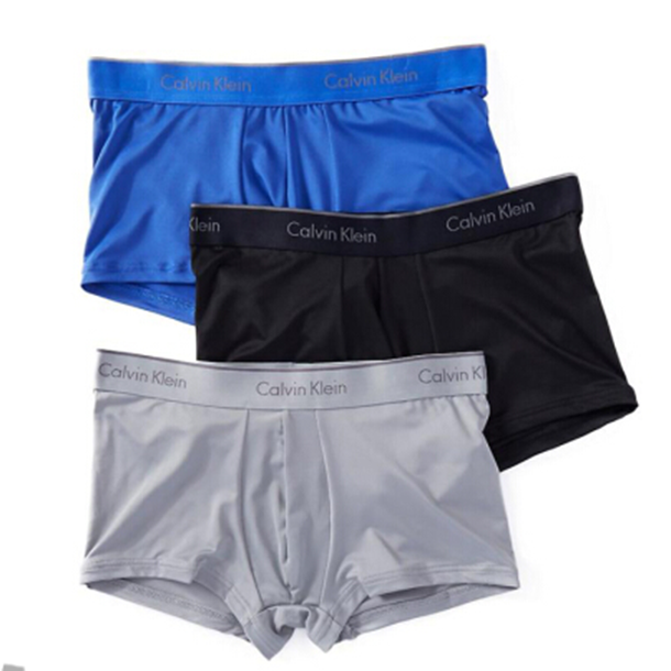 Calvin Klein 舒适透气平角内裤三条装 NB1289