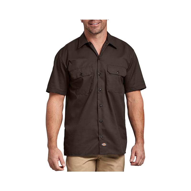Dickies 滑板经典工装短袖衬衫 男女同款