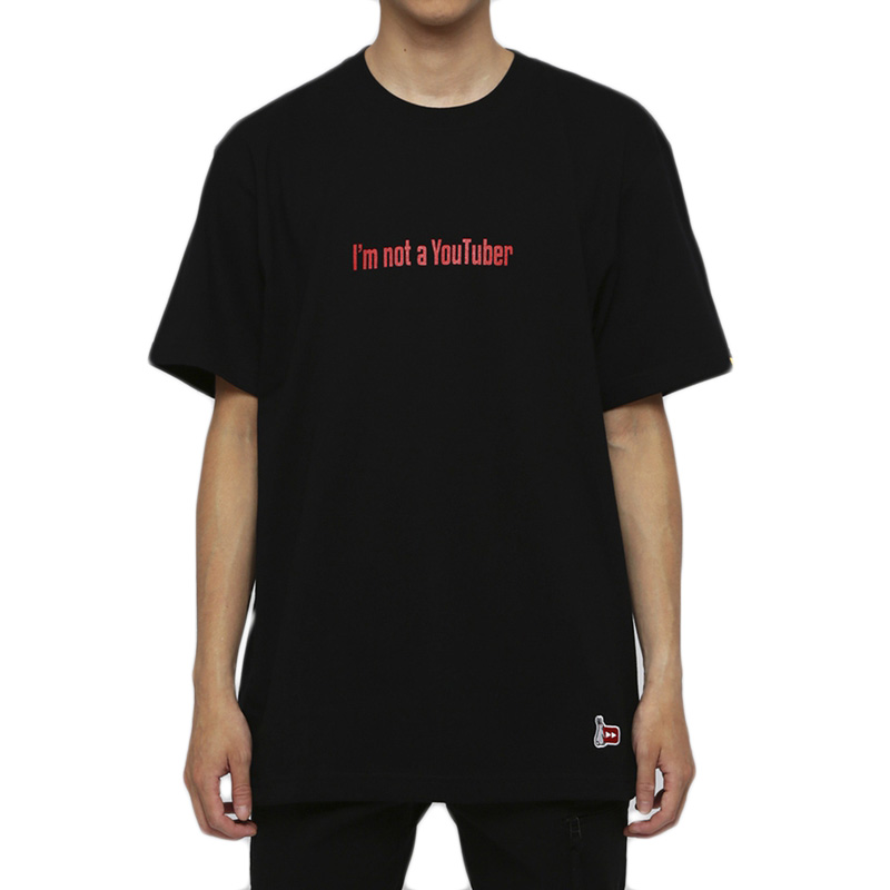 FR2 I'M NOT A YOUTUBER标语兔子logo刺绣 FRC729