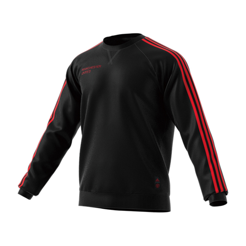 adidas 男子曼联足球系列运动套头衫卫衣 FR3841