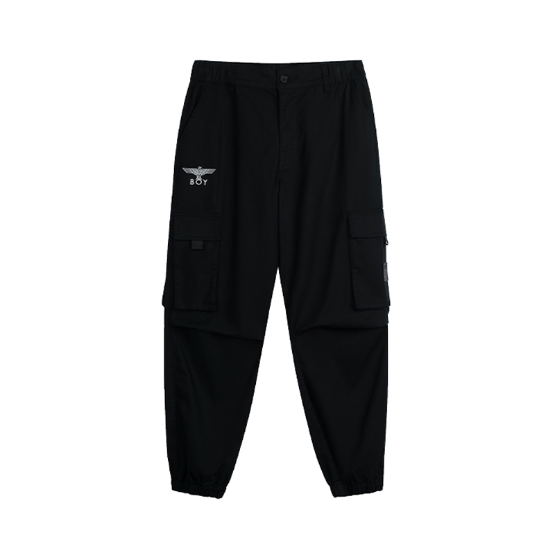 Boy London 小老鹰LOGO刺绣情侣卫裤 男女同款 B203ND103302