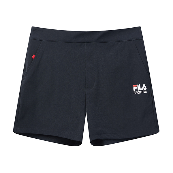 FILA 休閑針織短褲 男女同款 F11W028619F