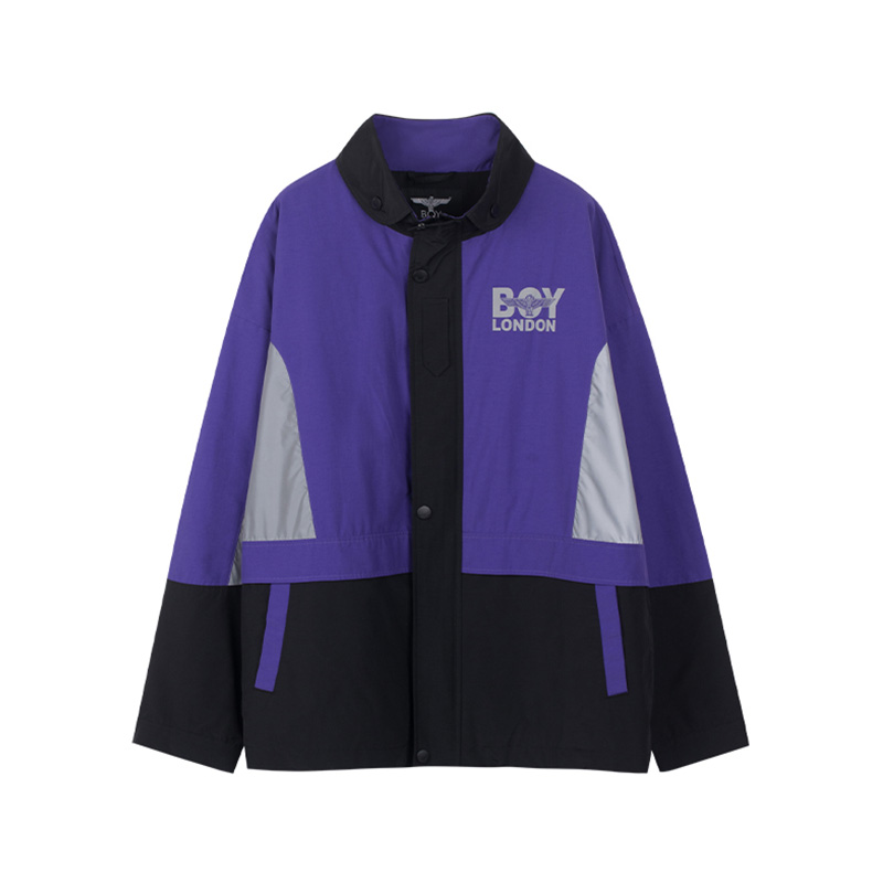 Boy London 字母logo拼色梭织夹克外套 男女同款 B203NA608209