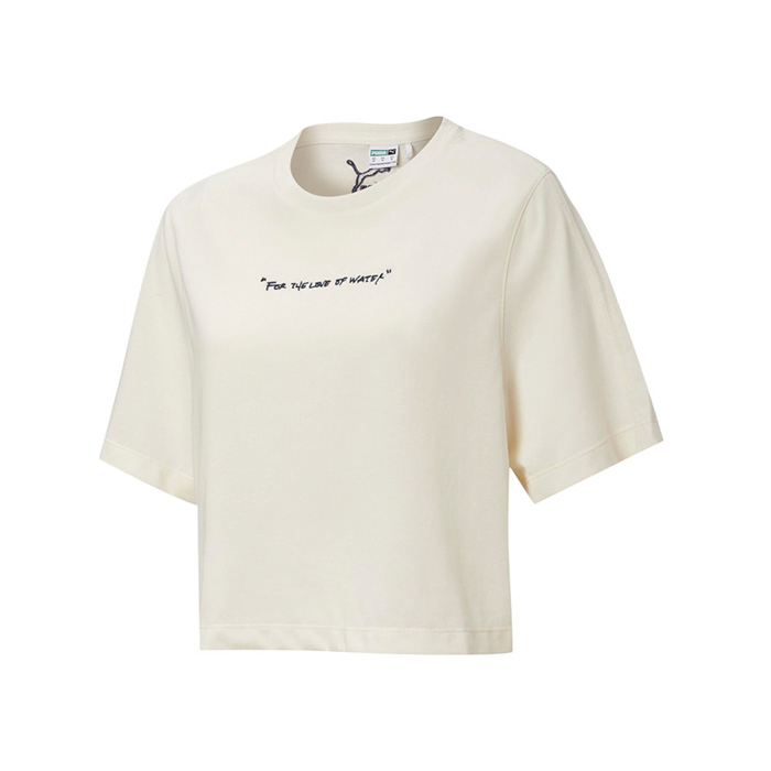 Puma 简约圆领短袖T恤 男女同款 598576