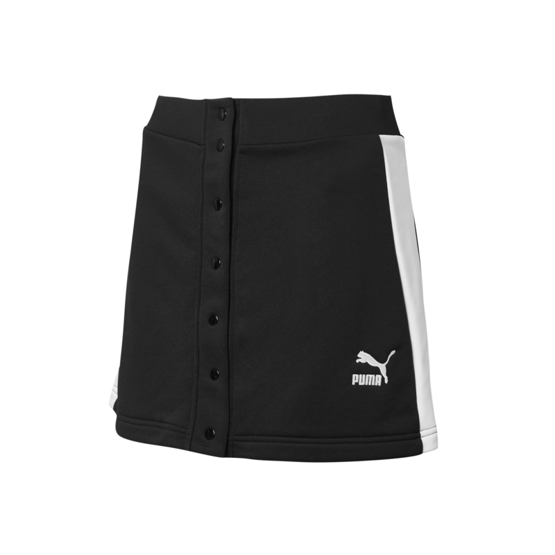 Puma 娜扎同款新款拼接A字运动短裙 女装 530008