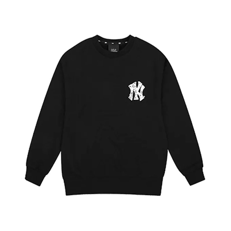 MLB 纽约洋基队字母圆领套头卫衣 男女同款 31MT22961