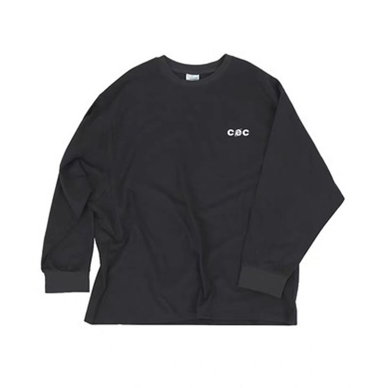 CEC经典款 CHANCECHANCE 彩色字母长袖T恤 男女同款