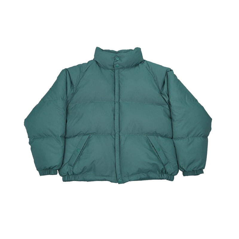 CHANCECHANCE CEC经典款 宽松立领短款羽绒服 男女同款