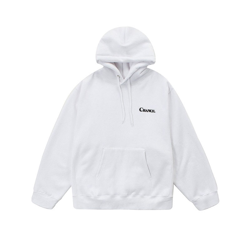 【李圣经同款】CEC经典款 CHANCECHANCE 刺绣连帽卫衣 男女同款