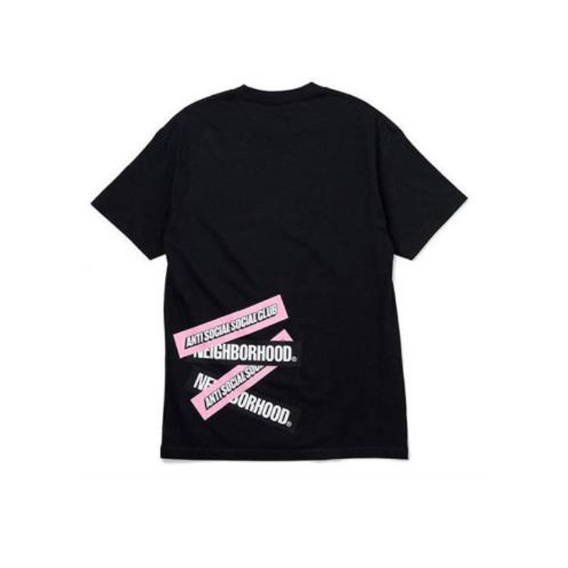 ASSC x NEIGHBORHOOD 联名标语短袖T恤 男女同款 ASST390