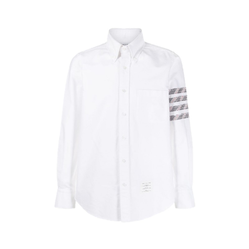 Thom Browne 四條紋牛津長袖棉質(zhì)襯衫 男女同款 MWL299T-06177