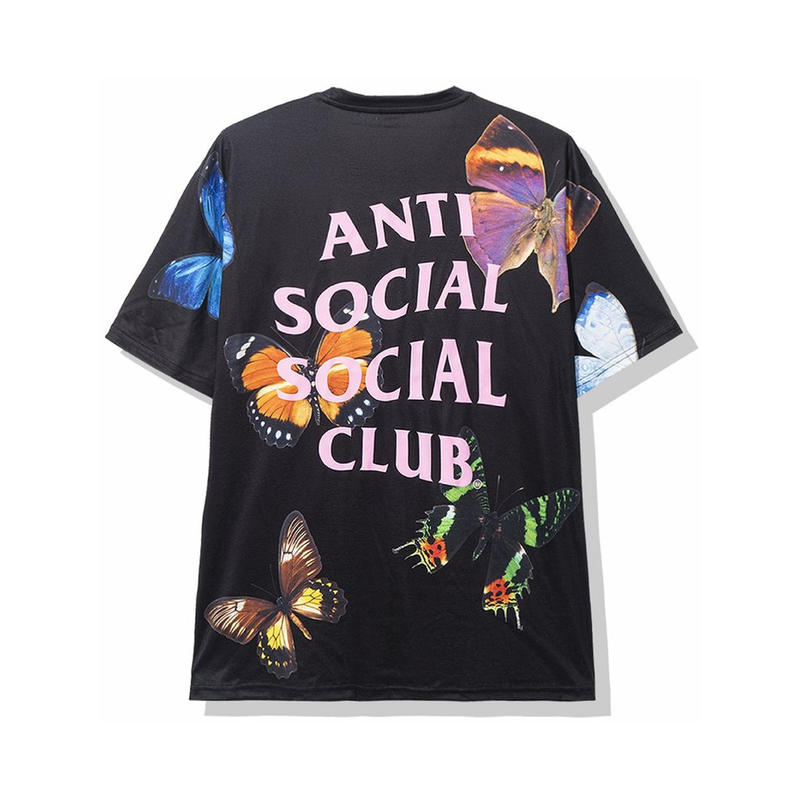 Anti Social Social Club Ashton Tee Black 休闲短袖T恤 男女同款