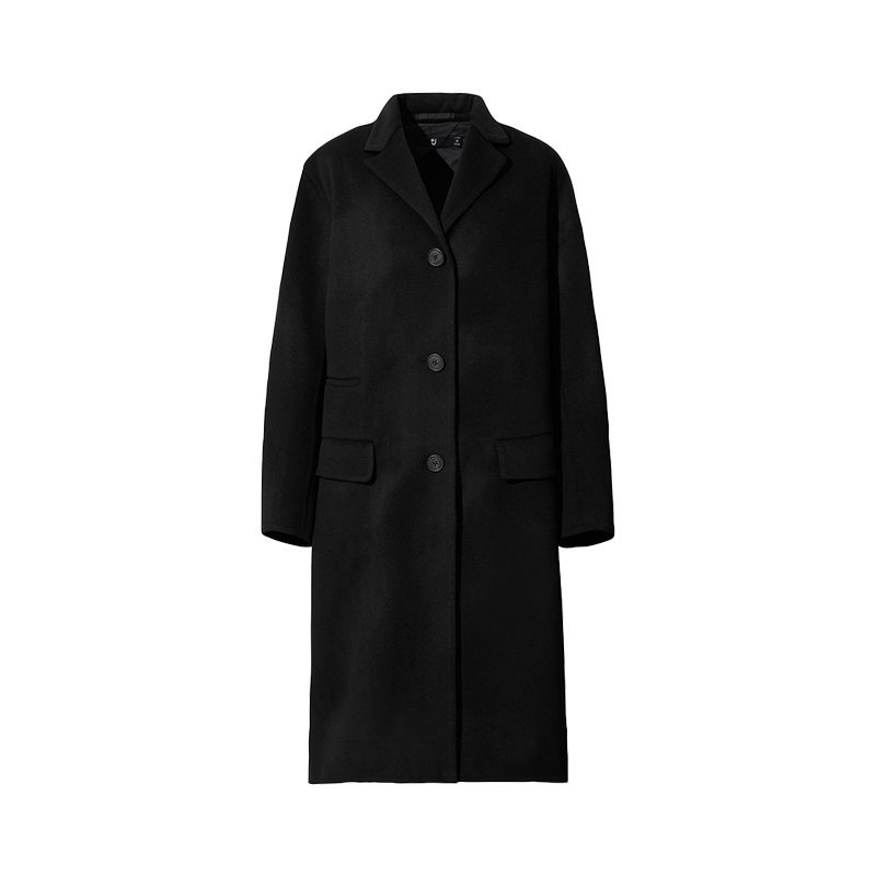 【+J设计师合作款】UNIQLO/优衣库 Jil Sander联名  羊毛混纺大衣 男女同款 435936