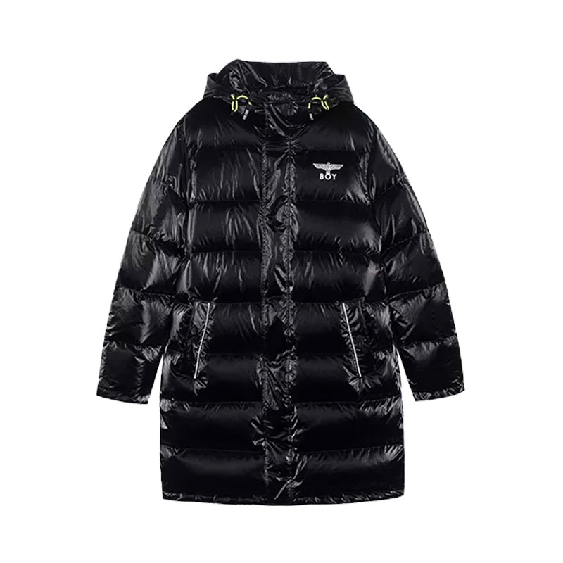 Boy London 亮面连帽羽绒服 男女同款 B204NL104402