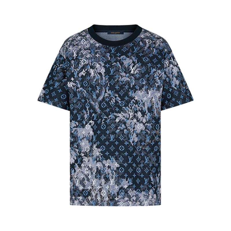 LOUIS VUITTON Monogram Tapestry 老花古典花卉图案短袖T恤 男女同款