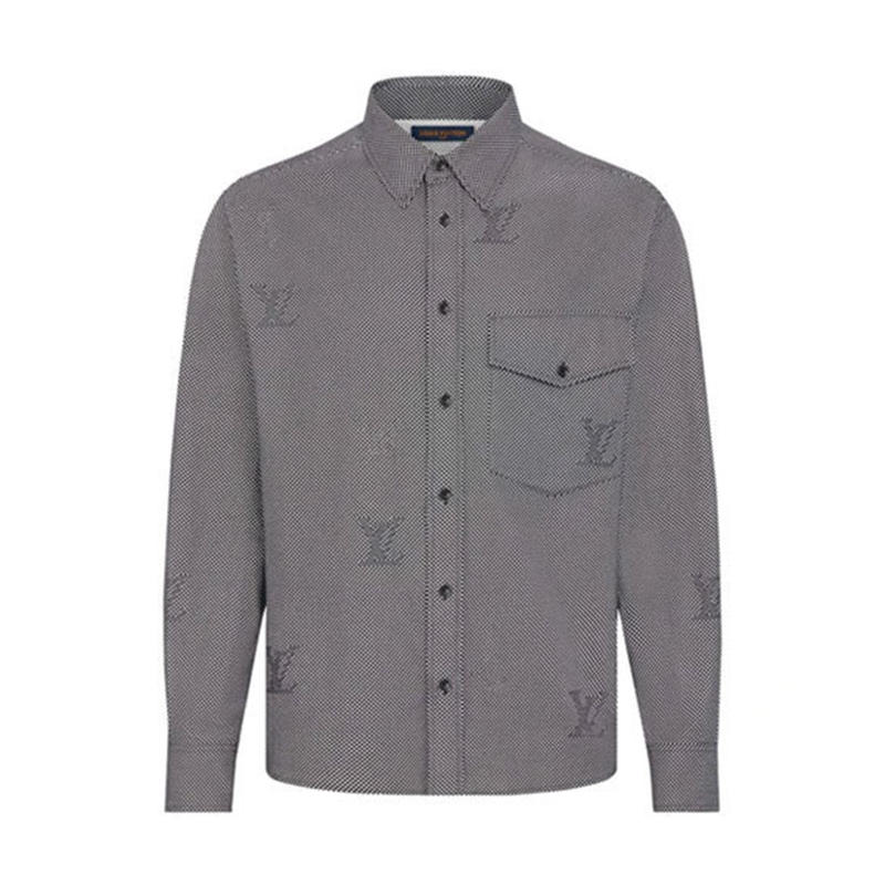 LOUIS VUITTON x Nigo 联名 LV2系列 Micro Damier & LV Flannel Shirt 法兰绒衬衫 男女同款