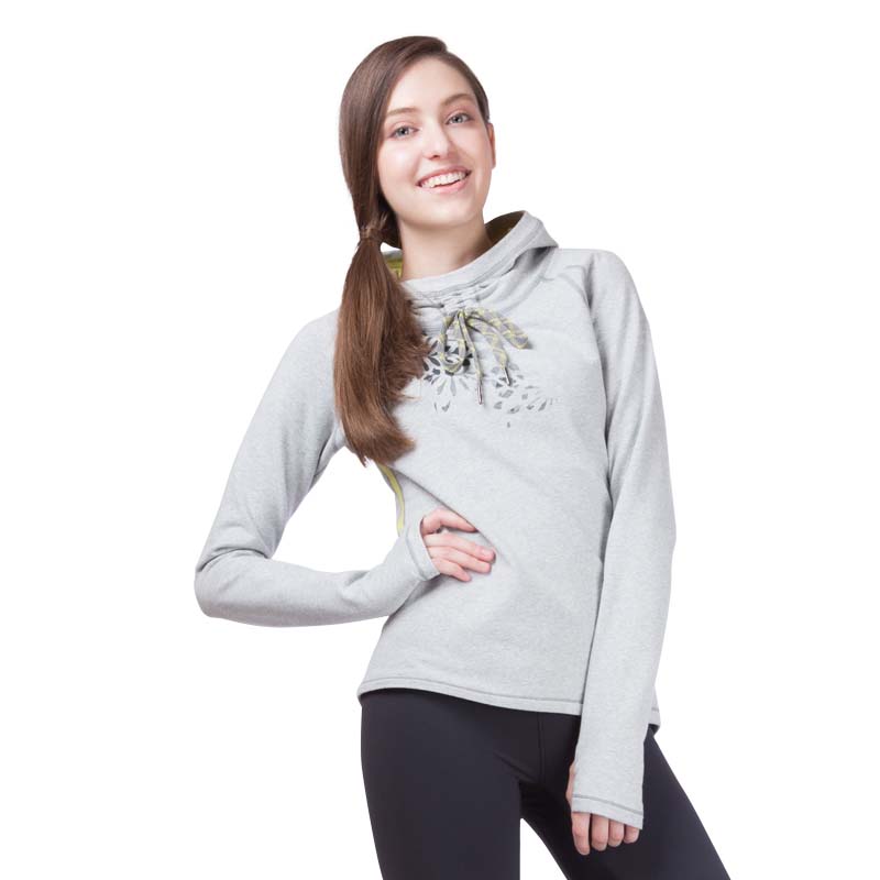 easyoga 针织连帽长袖T恤 YWE1603507