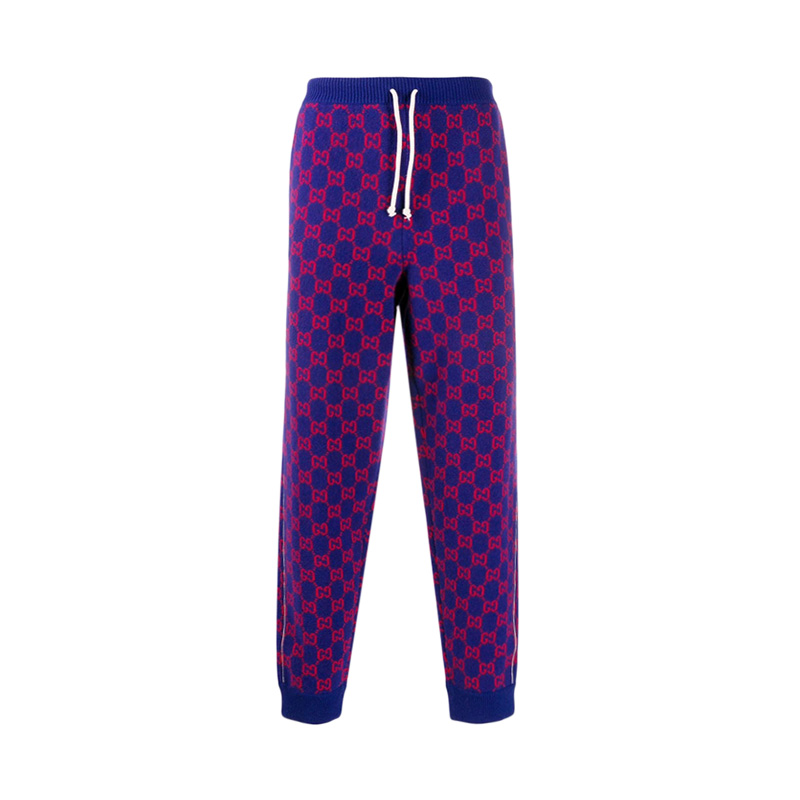 GUCCI 古驰 男士羊毛休闲裤