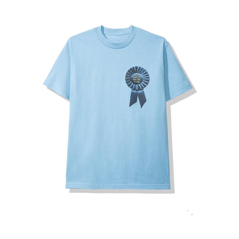 Anti Social Social Club F Minus Tee Blue 休闲短袖T恤 男女同款