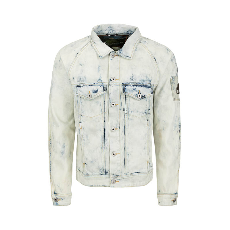 MOOSE KNUCKLES 小剪刀 休闲扎染夹克 男女同款 M10MJ139168