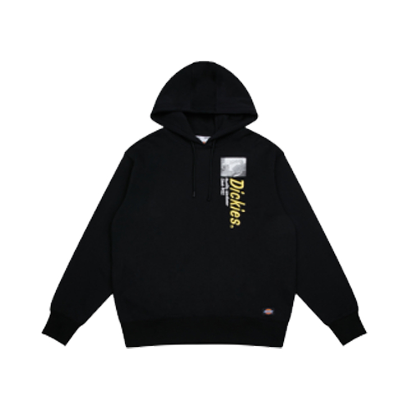 Dickies 字母3D立体绣花运动风纯棉连帽卫衣 DK008721