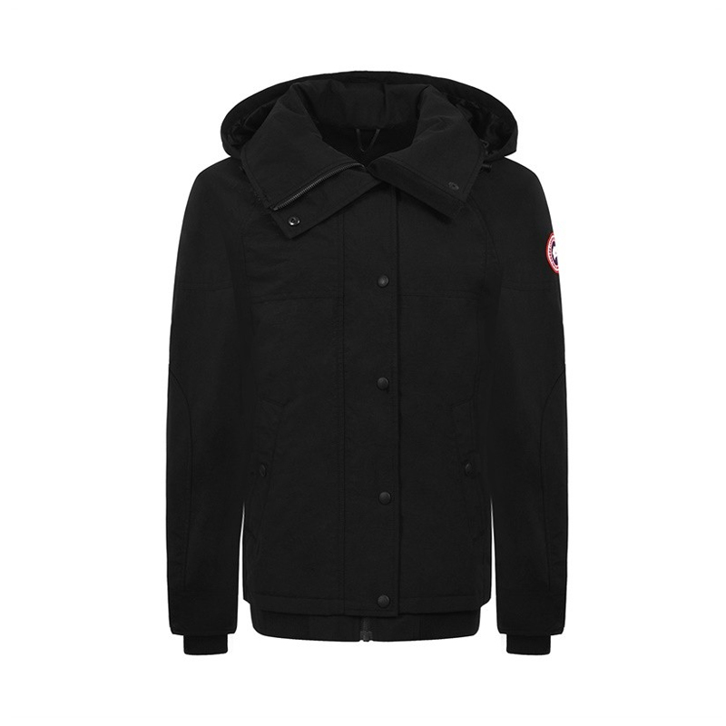 Canada Goose 加拿大鹅 Chinook 微标时尚翻领连帽锦纶连帽夹克 男女同款 2406L