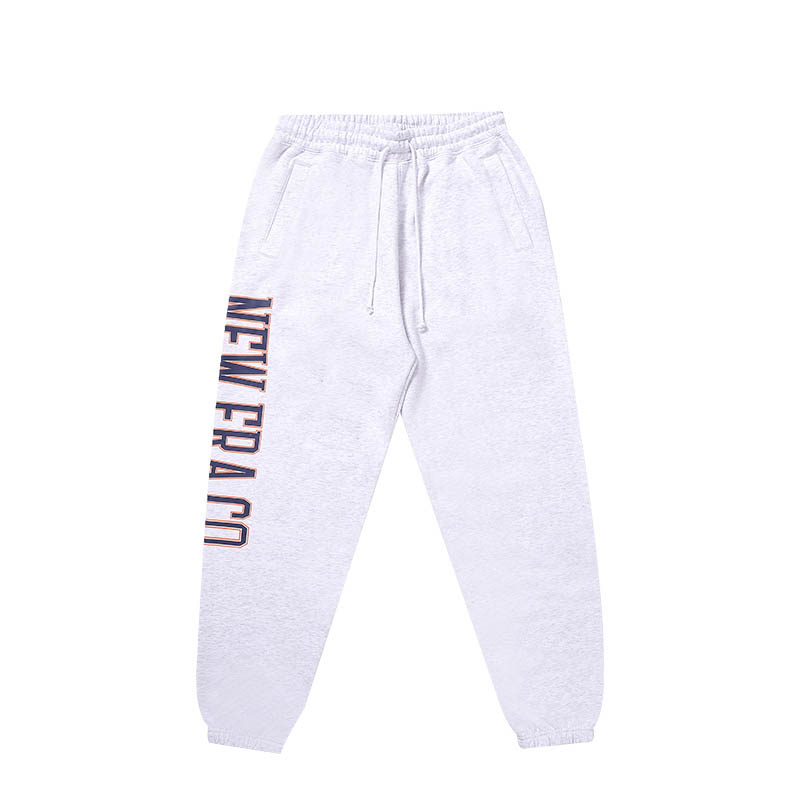 MLB newera纽亦华侧边印花保暖抽绳情侣男女针织休闲裤 12544587