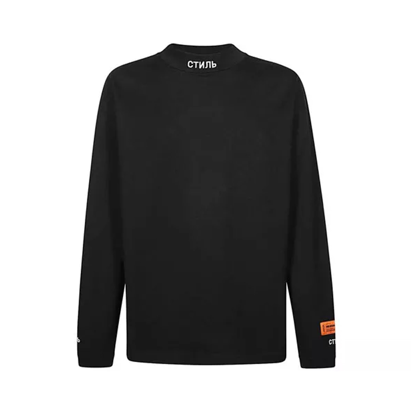 Heron Preston 刺绣套头长袖打底卫衣 男女同款 HMAB017F20JER0011001