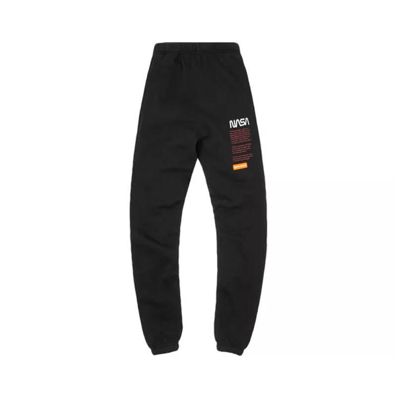 Heron Preston X NASA Slim Sweatpants Facts 联名系列休闲长裤 HMCH005F198080201088