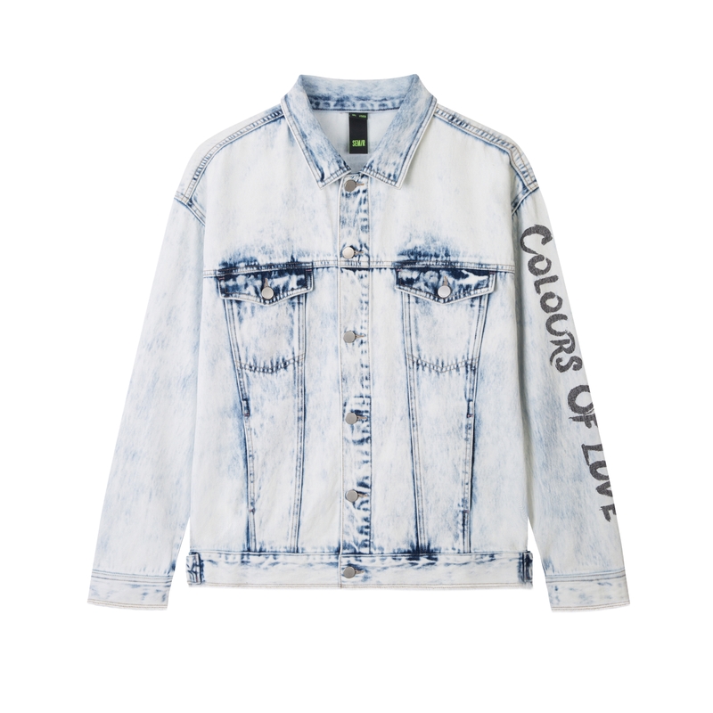 森马 水洗宽松翻夹克 男女同款 109121108213