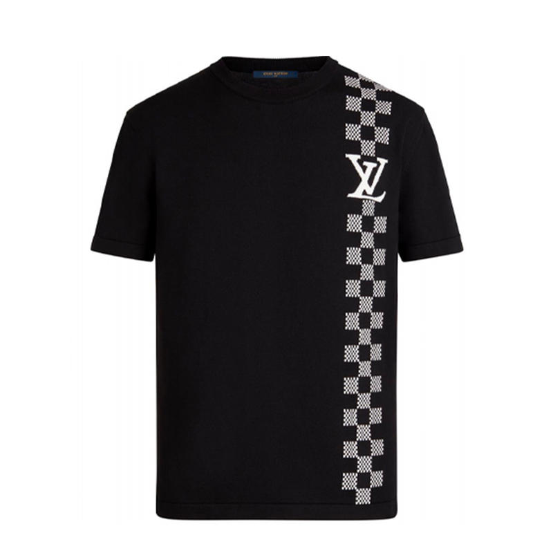 LOUIS VUITTON 赛车格纹短袖T恤 男女同款