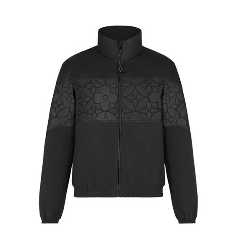 LOUIS VUITTON Monogram Flower Mix 皮革夹克 男女同款