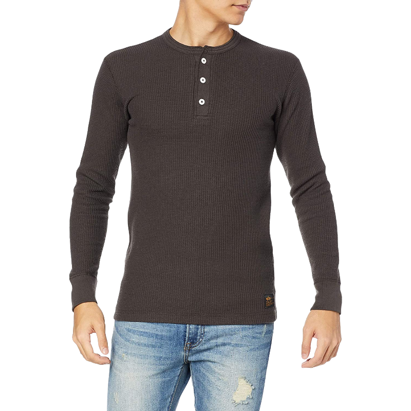 Alpha Industries 亨利领衬衫 