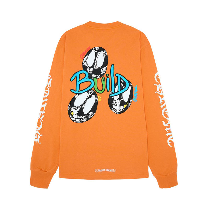 Chrome Hearts Matty Boy Link & Build L/S T-Shirt长袖T恤 男女同款